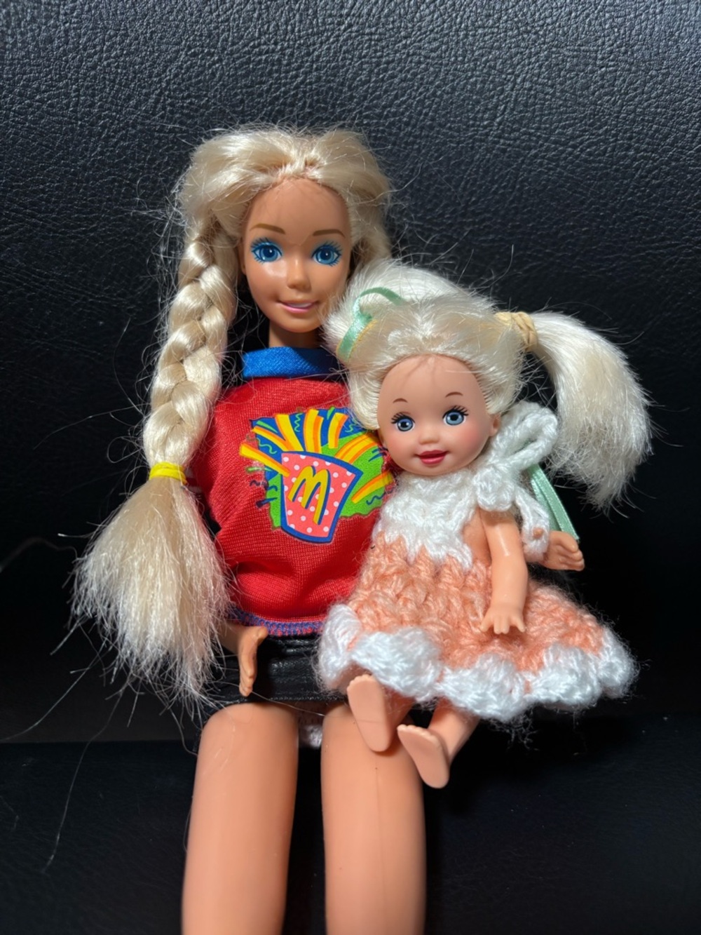 Y2K 90s Mattel Barbie & Kelly Doll